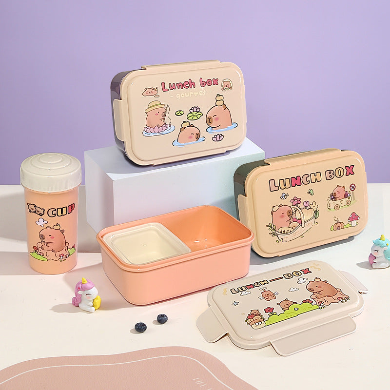 Cartoon-Themed Food Storage Container