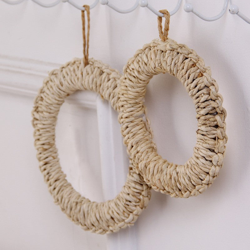Handcrafted Natural Fiber Wall Decor