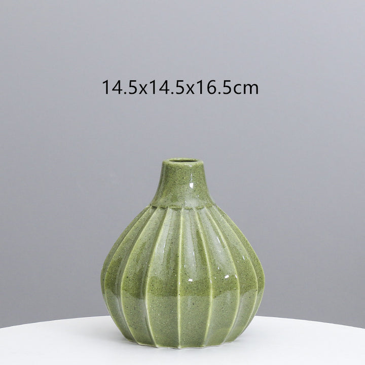 Artistic Curved Ceramic Vase Kalsten