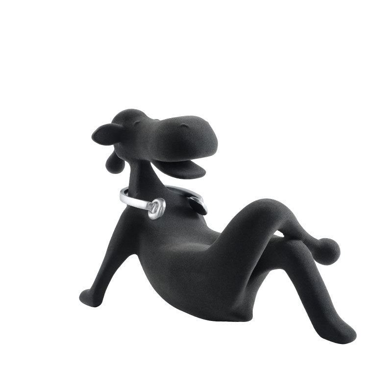 Playful Decorative Dog Figurine