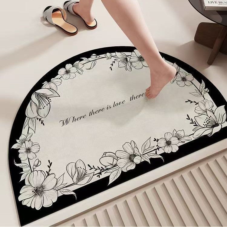 Inspirational Quote Bath Mat