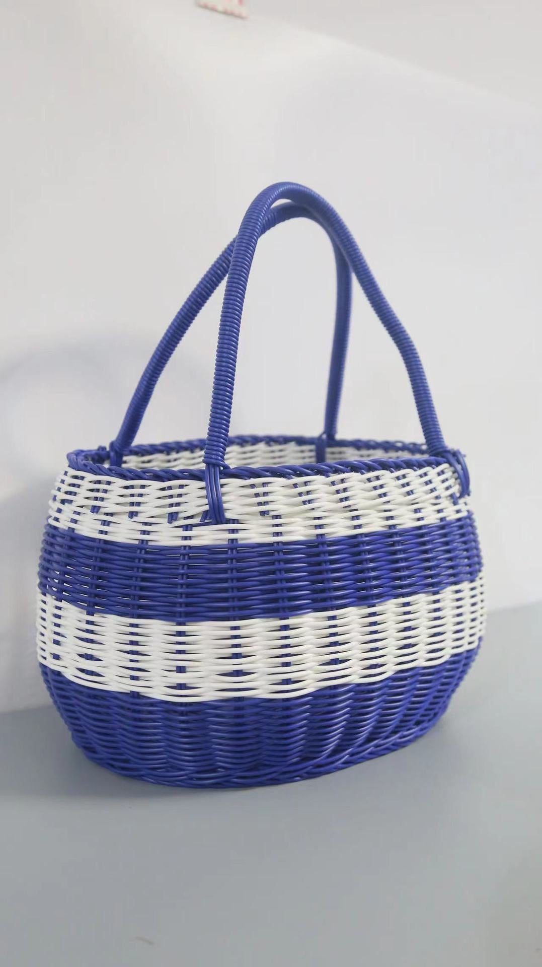 Women Handwoven Basket with Sturdy Handles Kalsten