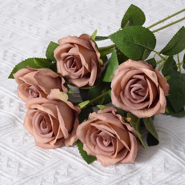 Artificial Fabric Rose Decoration