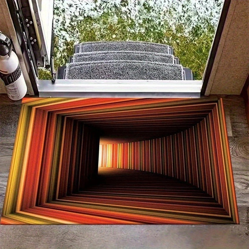 Abstract Pattern Entrance Mat