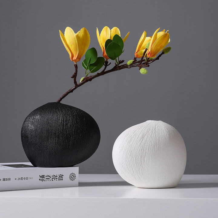 Decorative Organic Shaped Ceramic Vase