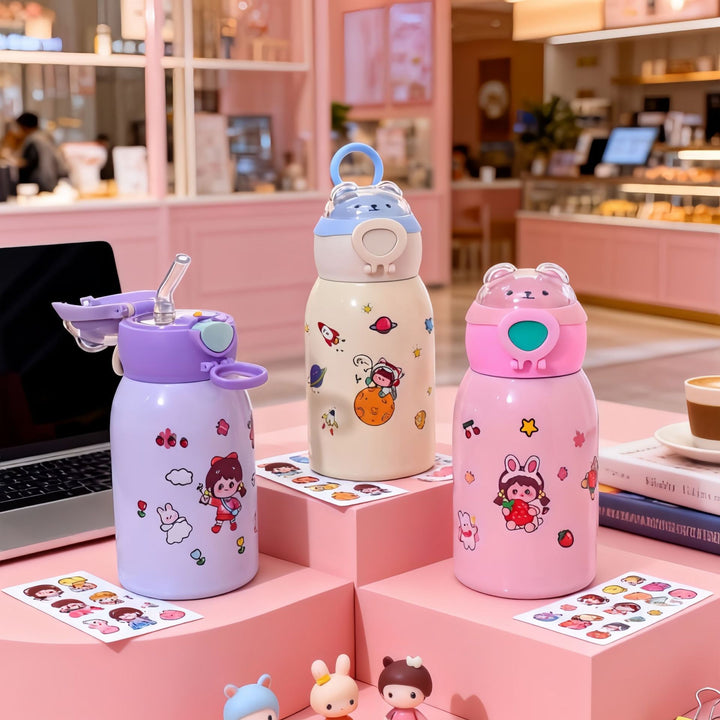Women's water bottle with unique astronaut design Kalsten