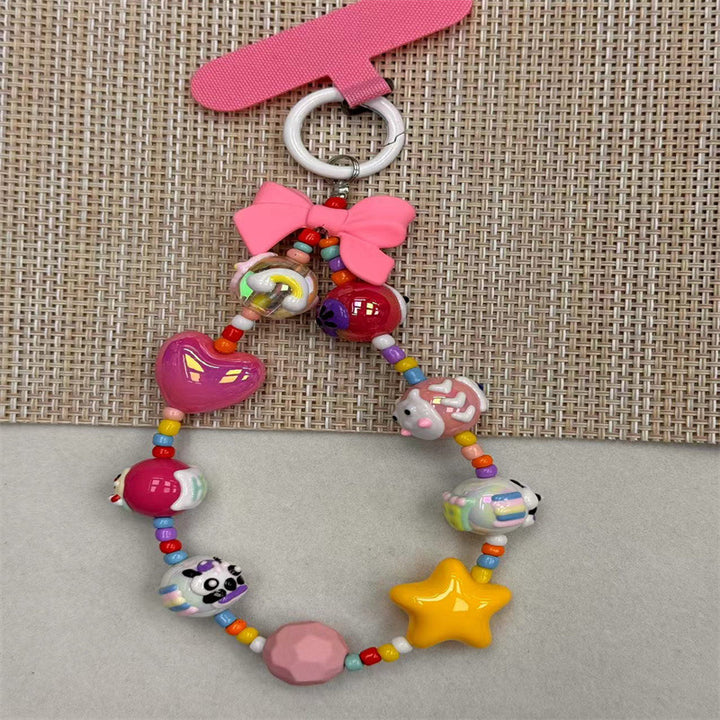 Colorful Beaded Charm Keychain Kalsten 1790135618