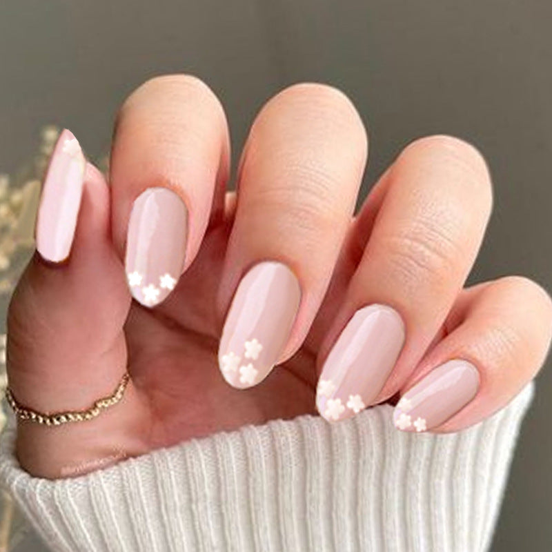 Floral Design Press-On Nails Kalsten
