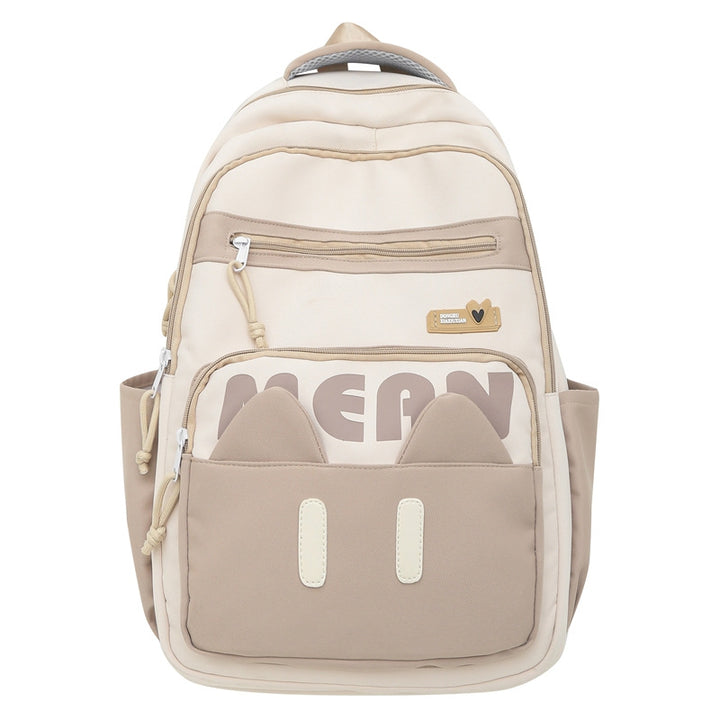 Cute Cat Ears School Backpack Kalsten