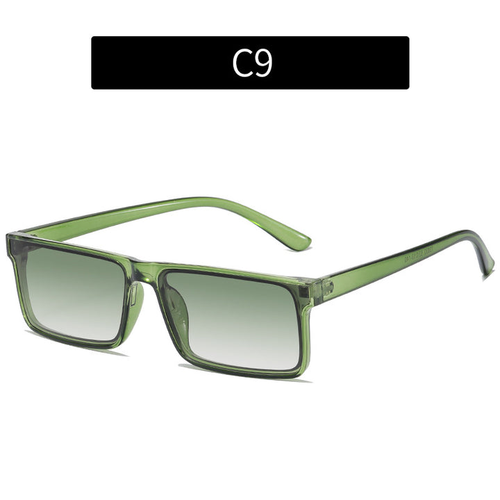 Elegant Look Vintage-Inspired Square Frame Sunglasses