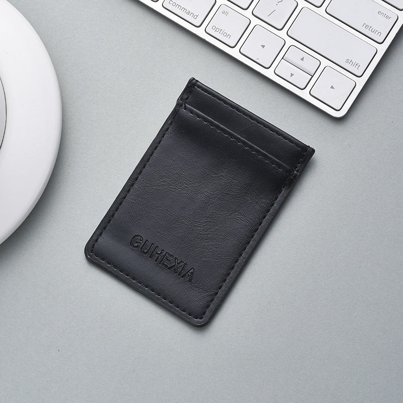 Sleek Leather Card Holder Kalsten