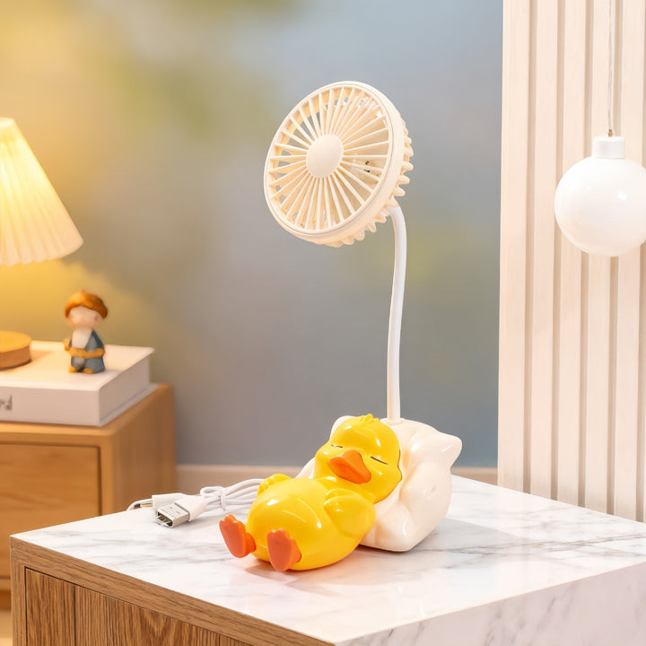 Ladies Funny USB Table Fan with Animal Design Kalsten