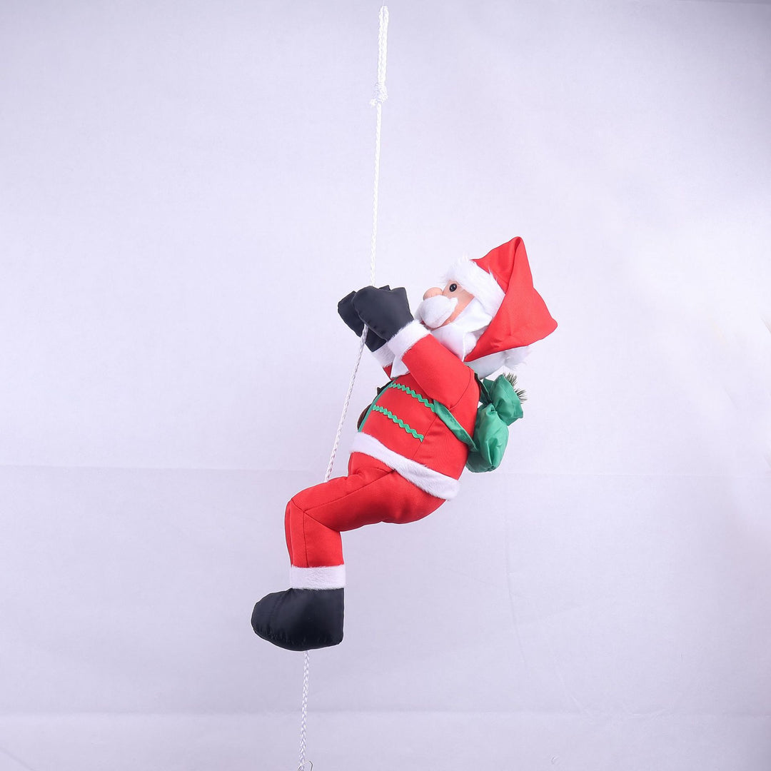 Decorative Santa Claus figure with rope