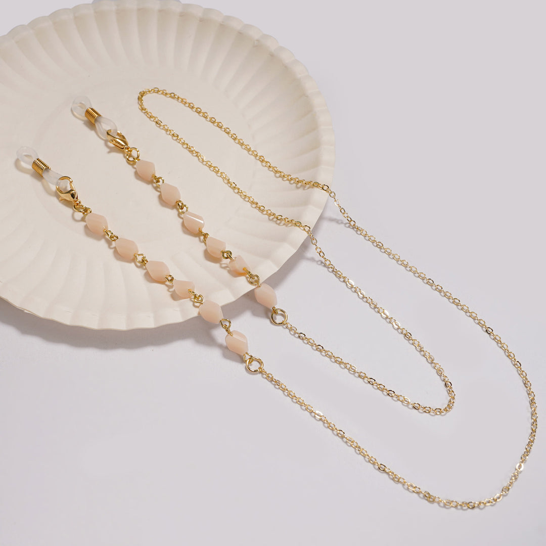 Elegant Beaded Eyewear Chain Kalsten