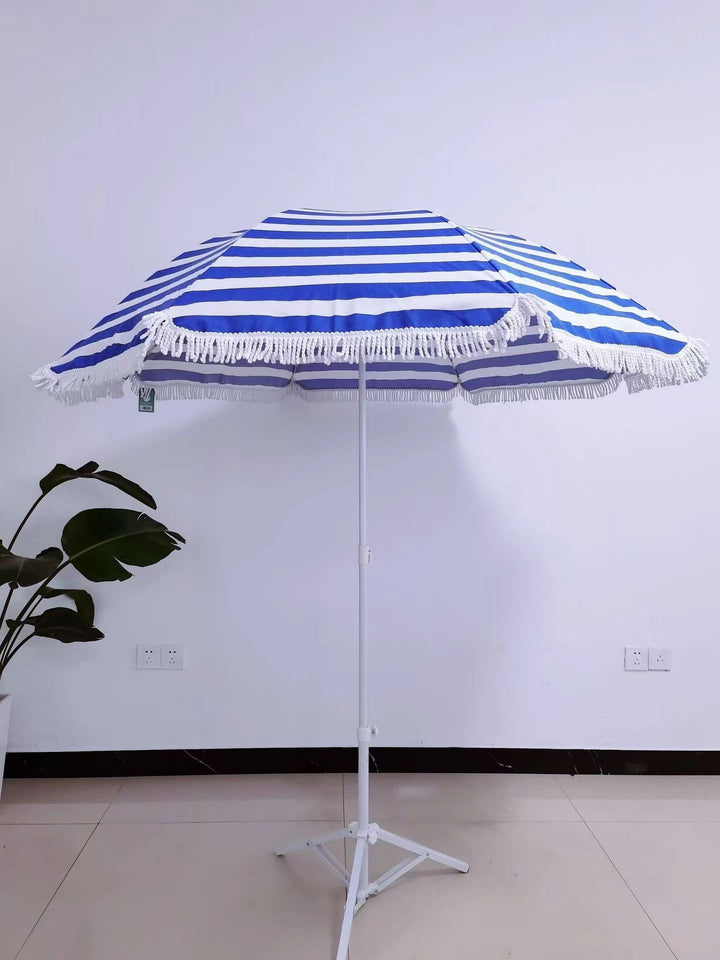 Women's sun umbrella with stylish tassels Kalsten