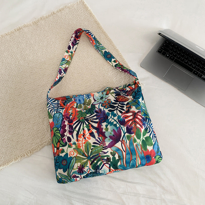 WoFloral Print Hobo Handbag Kalsten