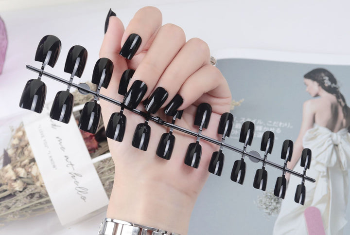 Natural Glossy Press-On Nail Tips Kalsten