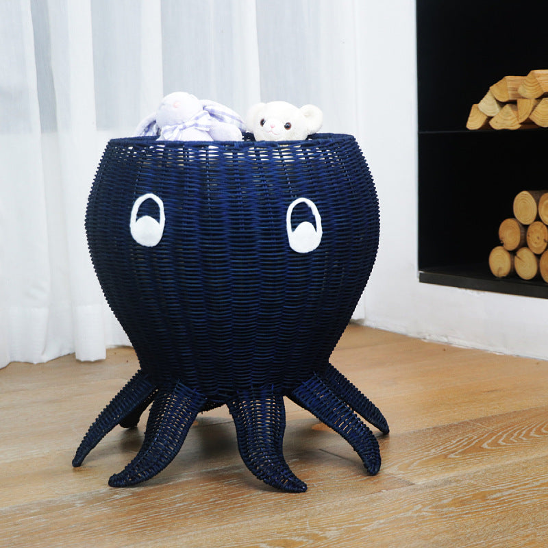 Cute Octopus-Shaped Woven Planter Kalsten