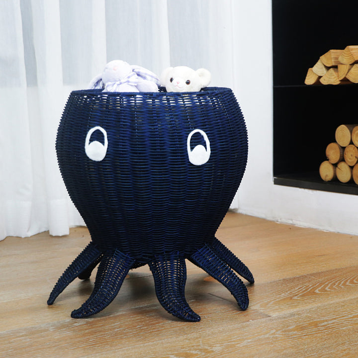 Cute Octopus-Shaped Woven Planter Kalsten