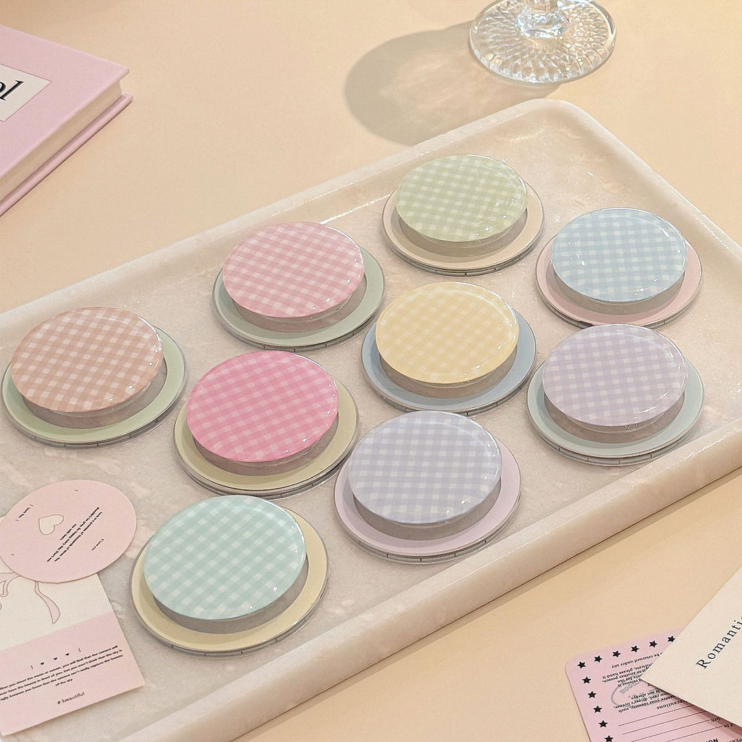 Practical glass coaster with checkered pattern Kalsten