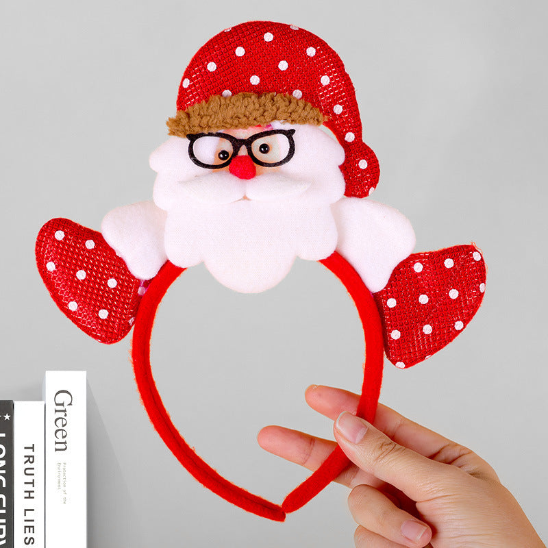 Festive Reindeer Antler Headband