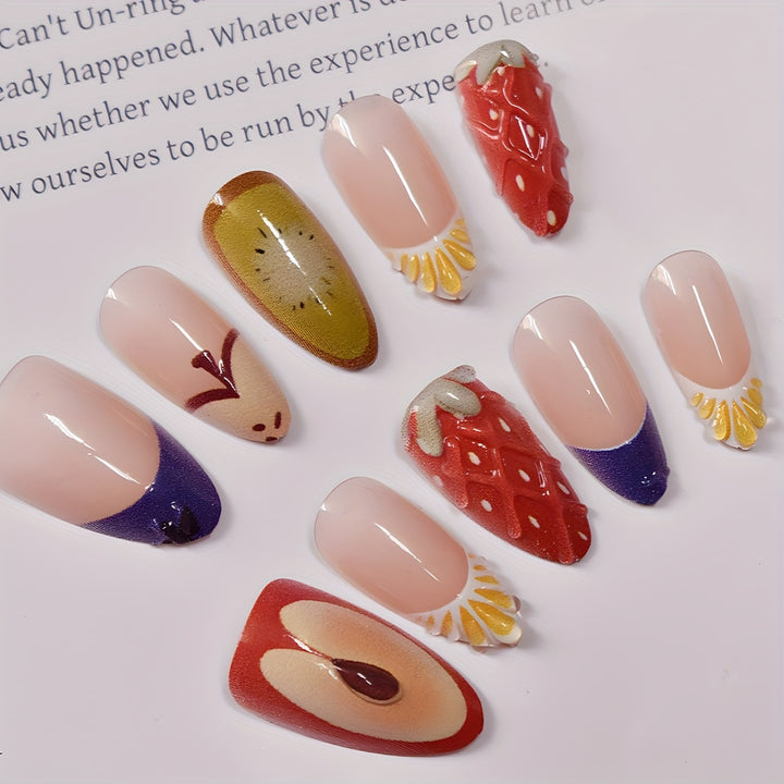 Artistic Gel Nail Art Design Kalsten