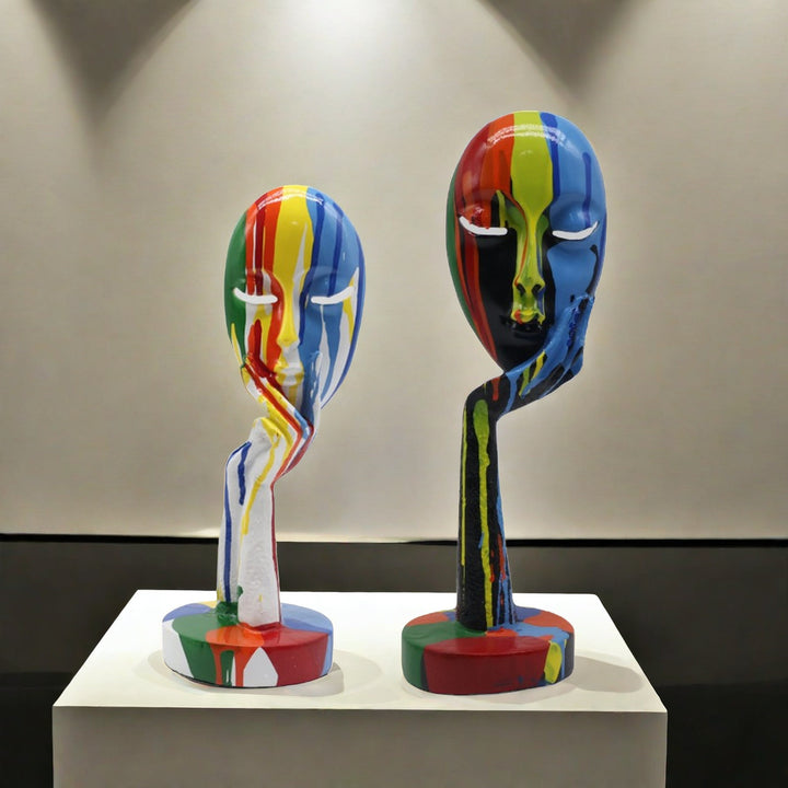 Artful decoration in the form of a thoughtful figure Kalsten