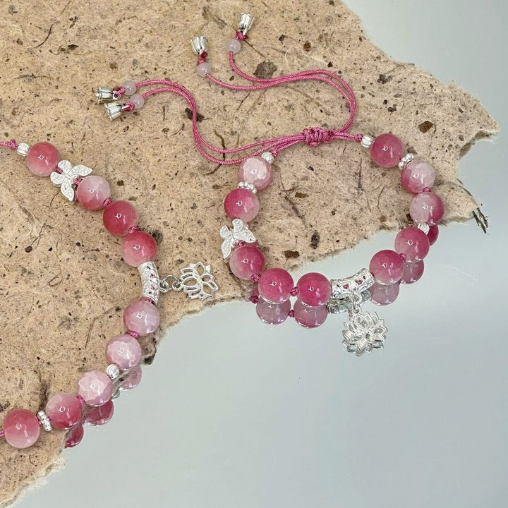 Artisan Adjustable Gemstone Bracelet Kalsten