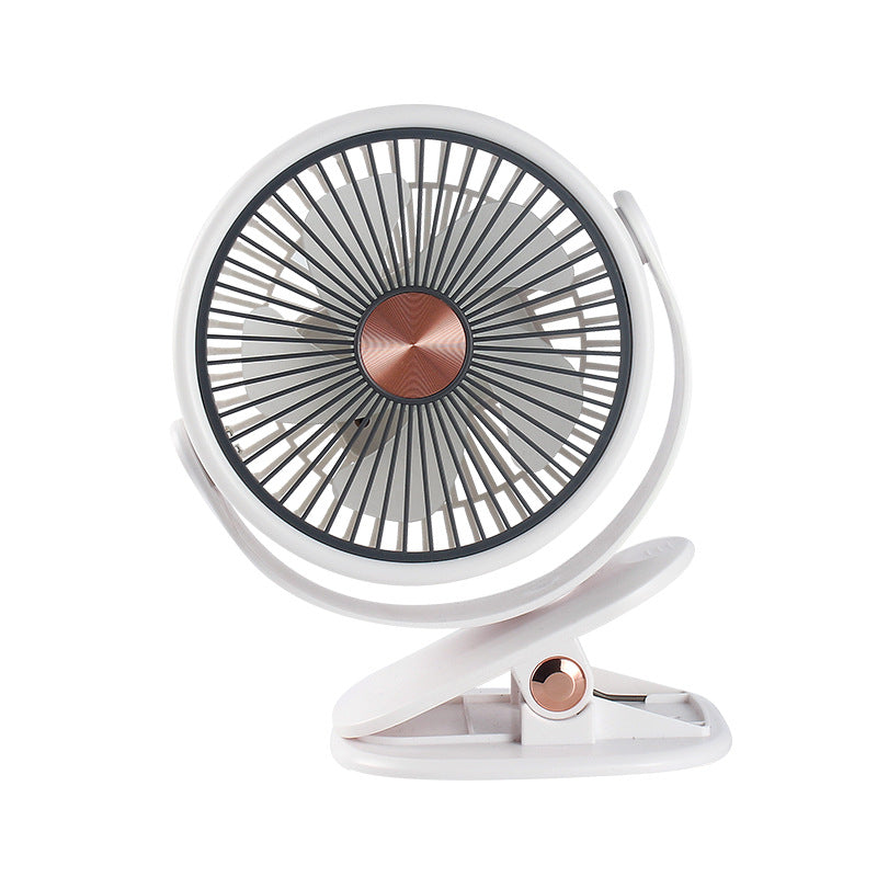 Ladies portable table fan with tiltable head and strong fan safety Kalsten