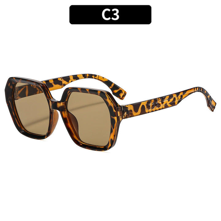 Chunky Square Frame Sunglasses