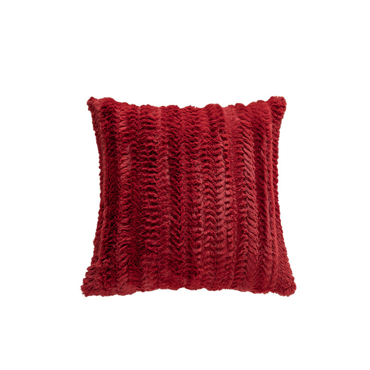 Textured Pom-Pom Decorative Cushion
