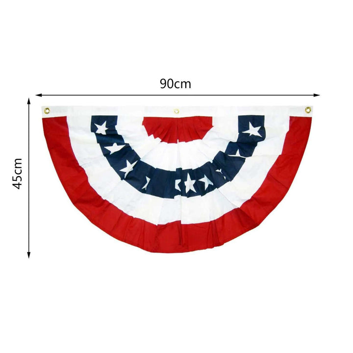 Unisex nan patriotic flag-style outdoor windsock streamer with reinforced ripstop fabric Kalsten