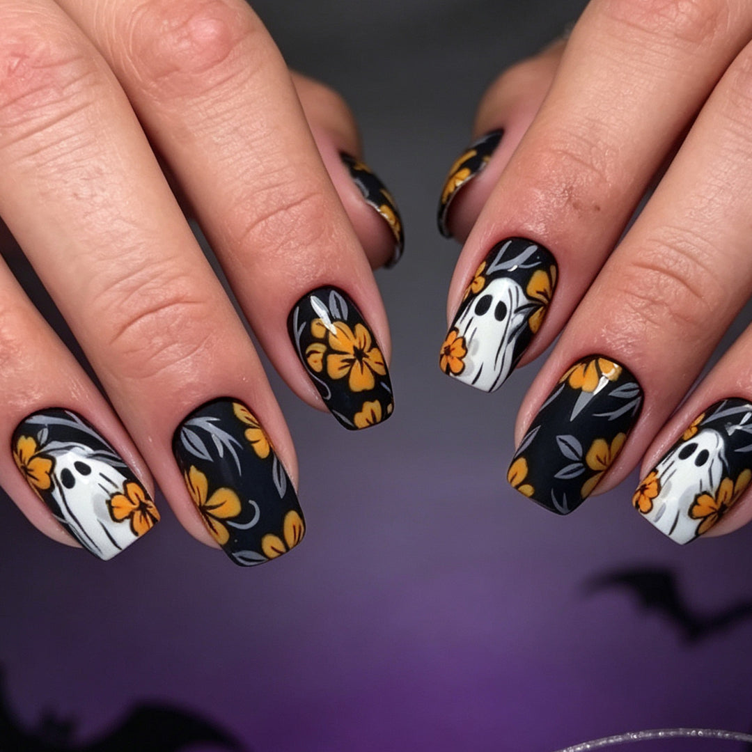 Halloween-Themed 3D Nail Art Extensions Kalsten