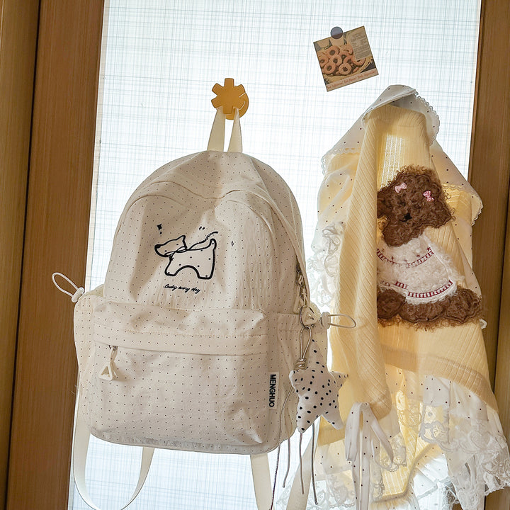 Casual Cute Character-Designed Backpack Kalsten