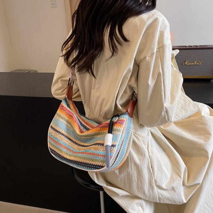 Shoulder Bag Made of Handmade, Sustainable Material Kalsten