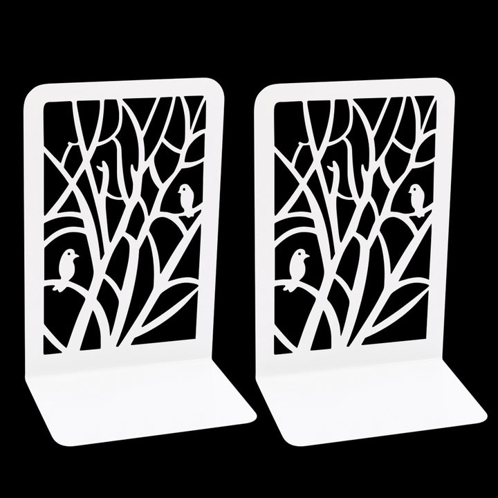 Artistic Bird-Inspired Decorative Bookends