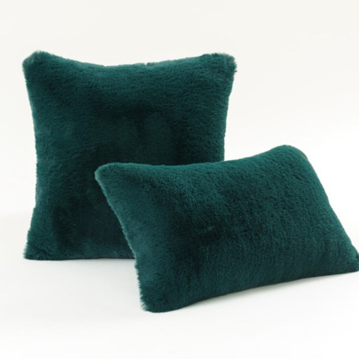 Plush Texture Decorative Pillow