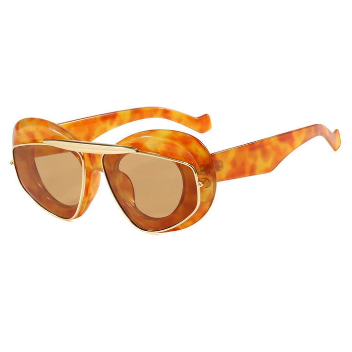Women futuristic sunglasses with elegant frame Kalsten