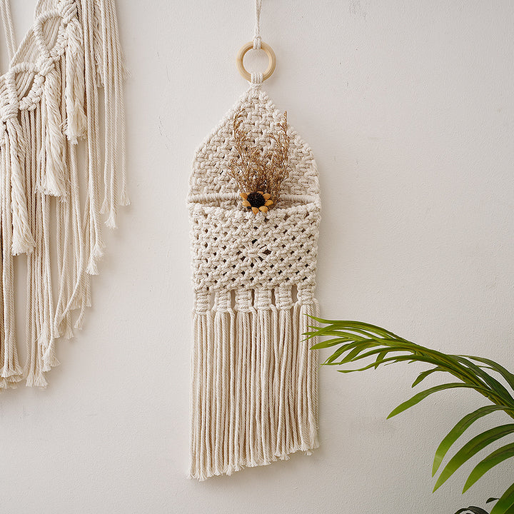 Macrame Wall Planter Organizer Kalsten