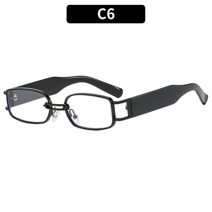 Stylish Rectangular Frame Glasses