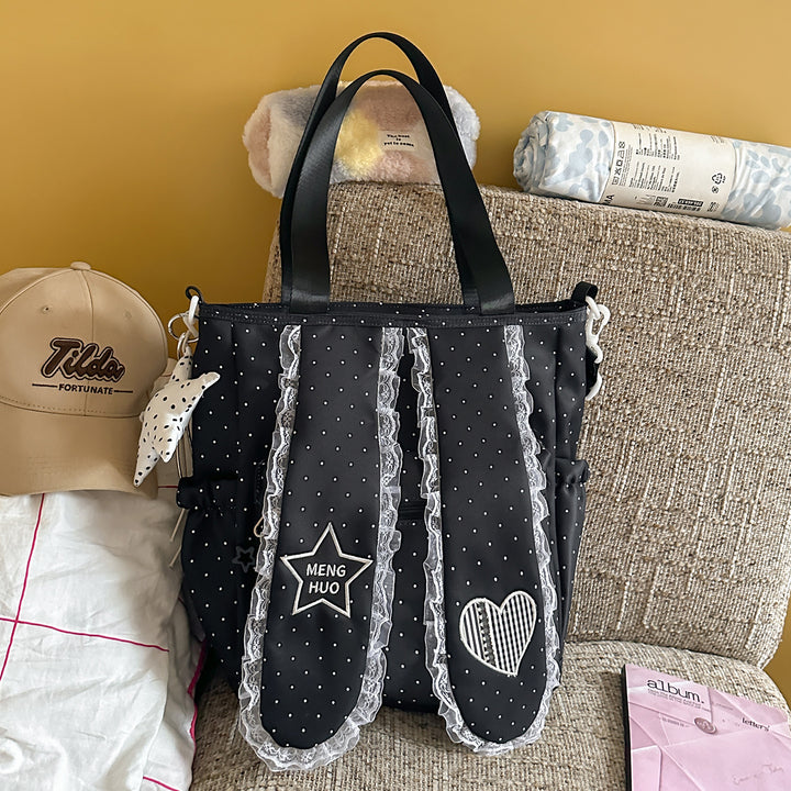 Cute Decorative Bunny-Ear Tote Bag Kalsten
