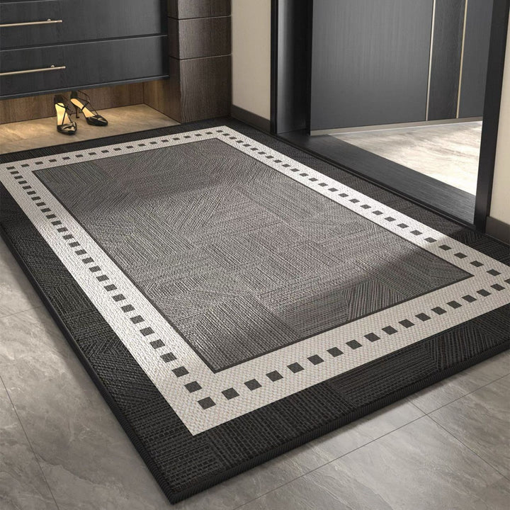 Decorative Natural Fiber Entrance Mat