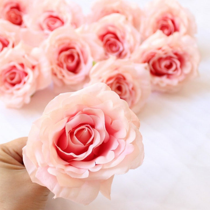 Realistic Silk Rose Bouquet
