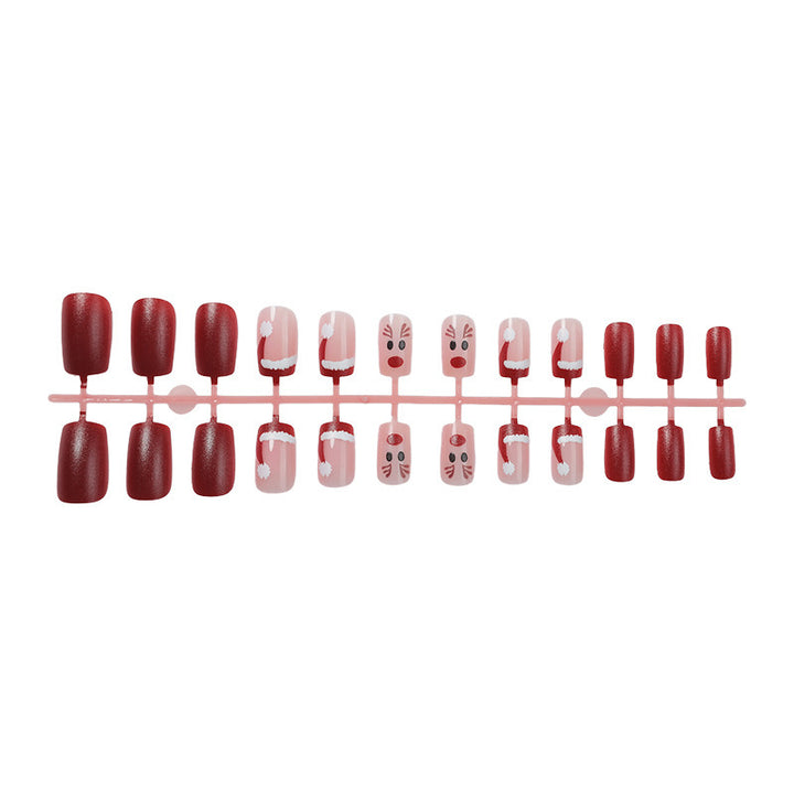 Creative Christmas Art Nail Set with Festive Designs Kalsten 1789119116