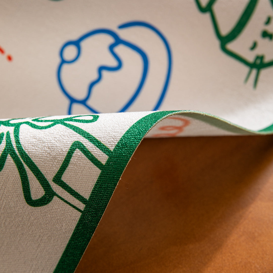 Children's Learning Placemat with Alphabet Print and Wipeable Surface Kalsten
