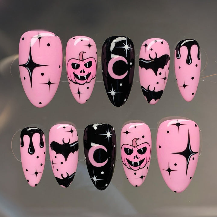 Creative Nail Set with Halloween Motif Kalsten
