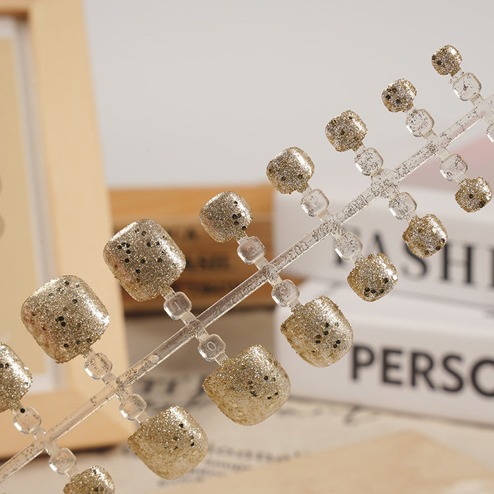 Glittery Press-On Nail Art Kit Kalsten