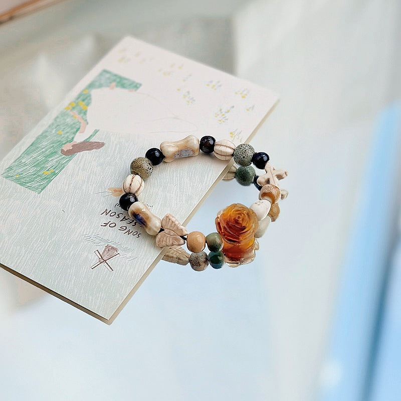 Heart-Shaped Beaded Bracelet Kalsten
