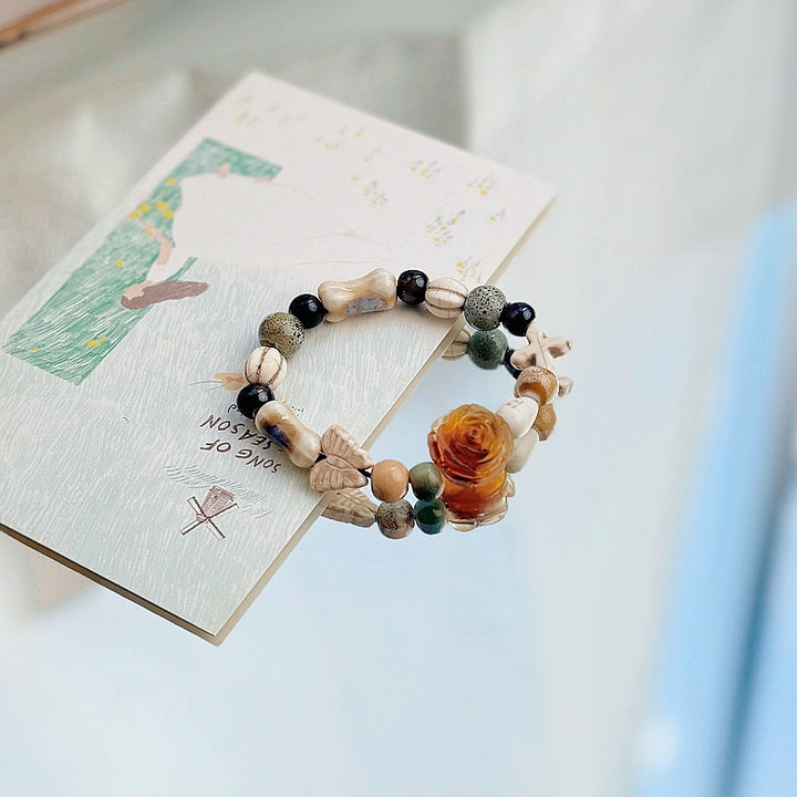Heart-Shaped Beaded Bracelet Kalsten
