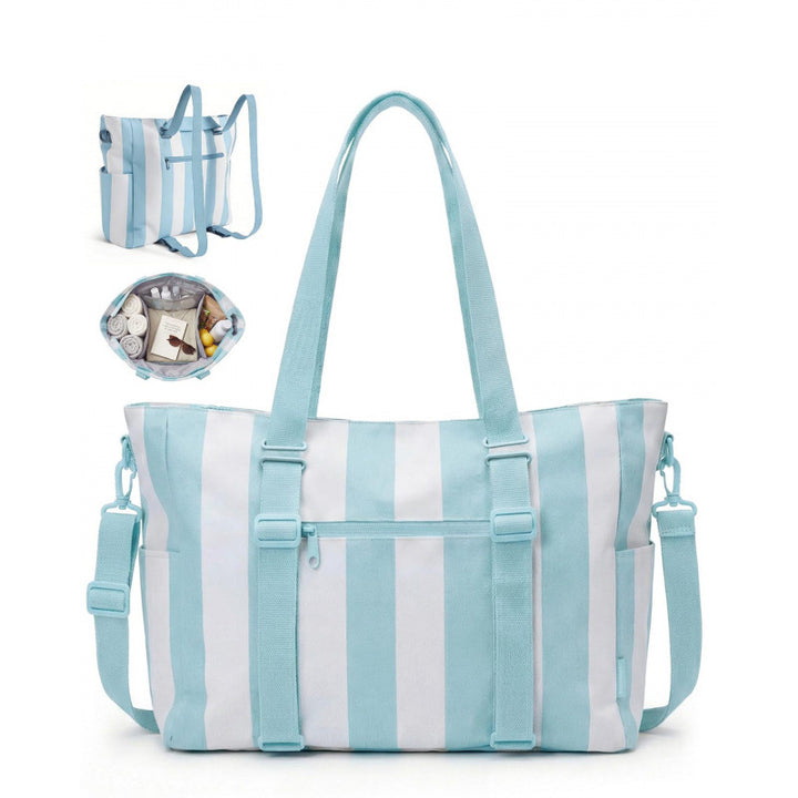 Fashionable tote bag with multifunctional compartments Kalsten